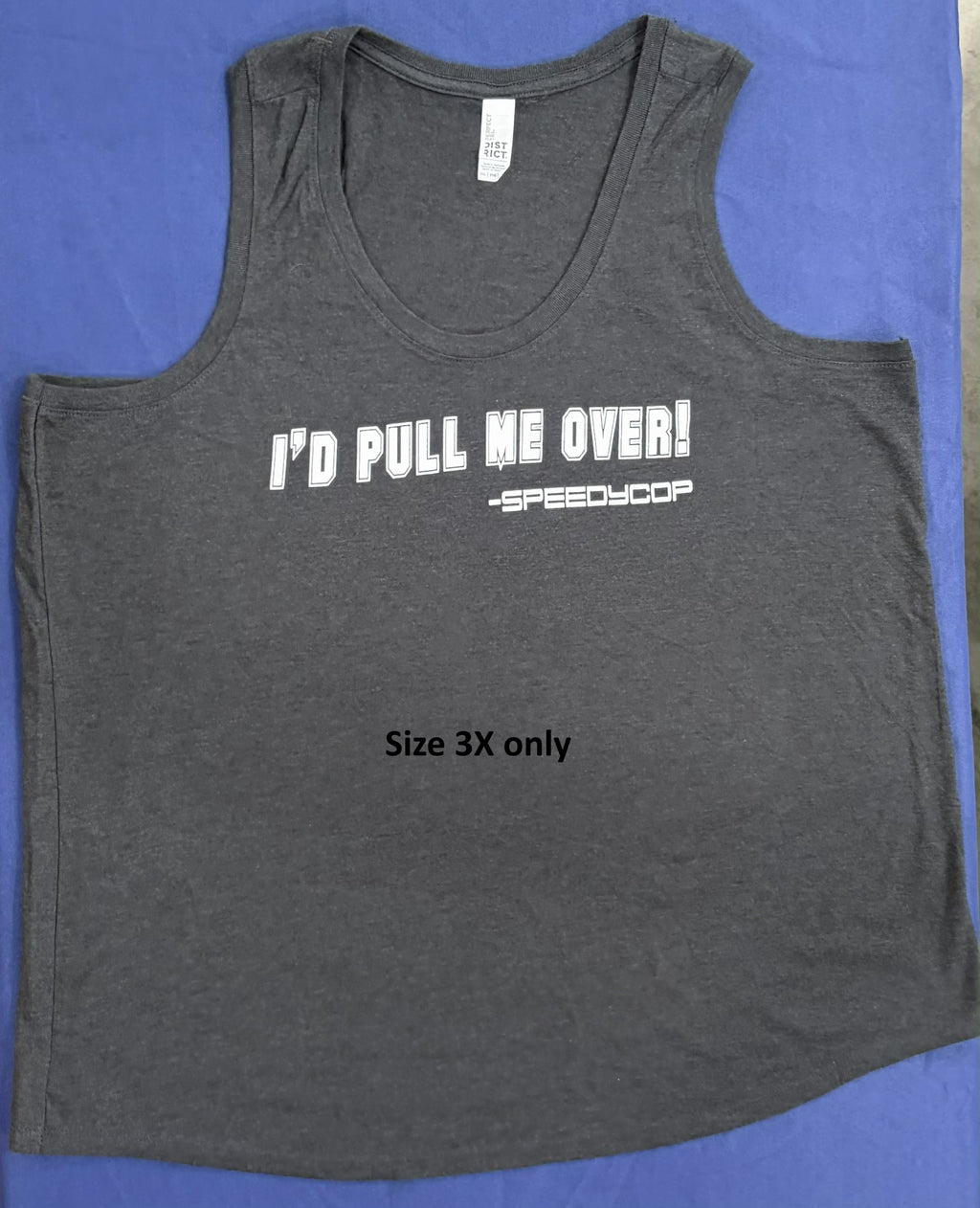"I'd Pull Me Over"/Spirit of Lemons - Ladies Racerback Tank