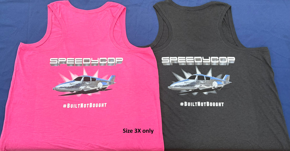 "I'd Pull Me Over"/Spirit of Lemons - Ladies Racerback Tank