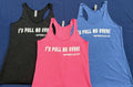 "I'd Pull Me Over"/Spirit of Lemons - Ladies Racerback Tank