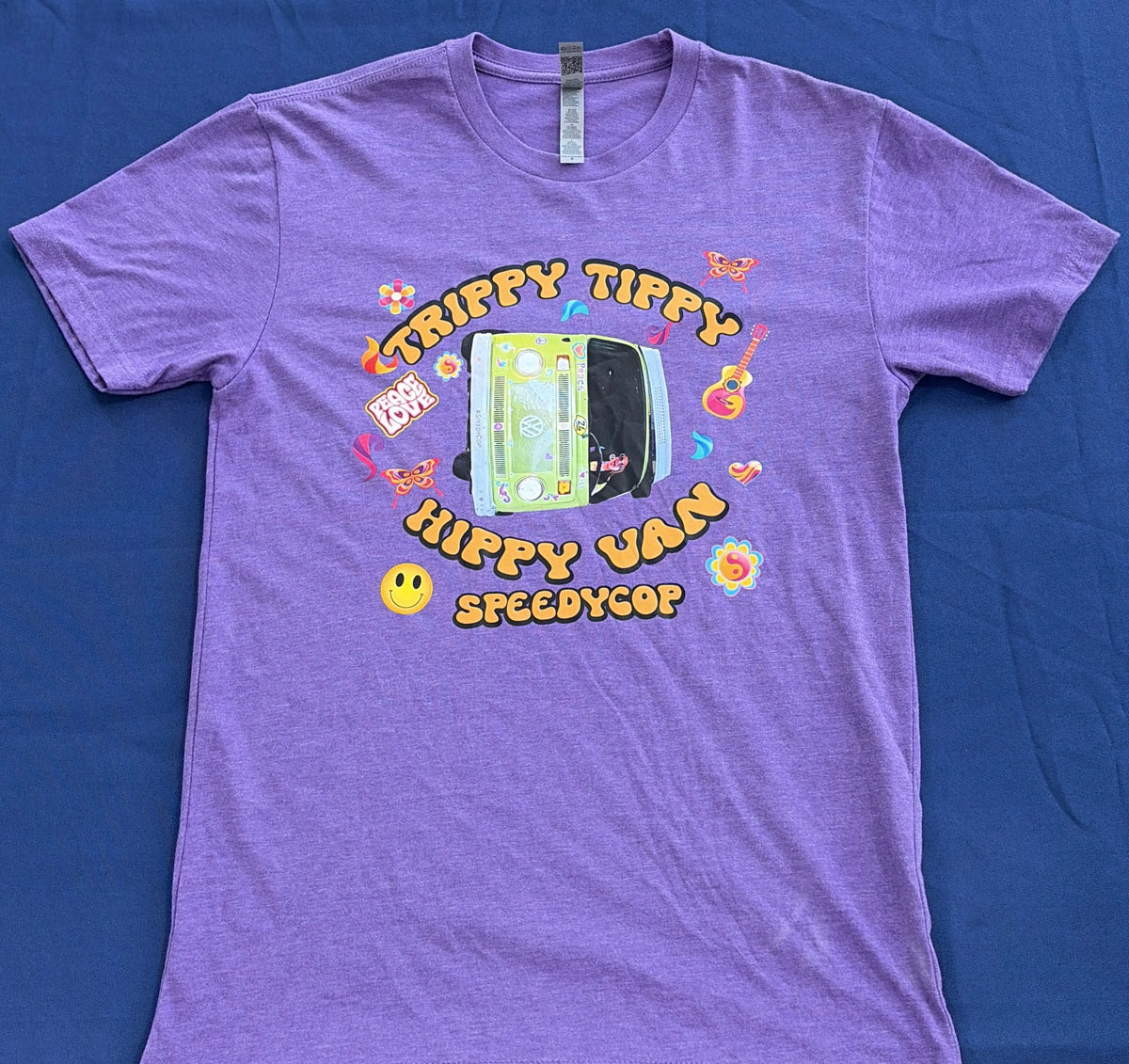 Trippy Tippy Hippy Van - Unisex T-shirt