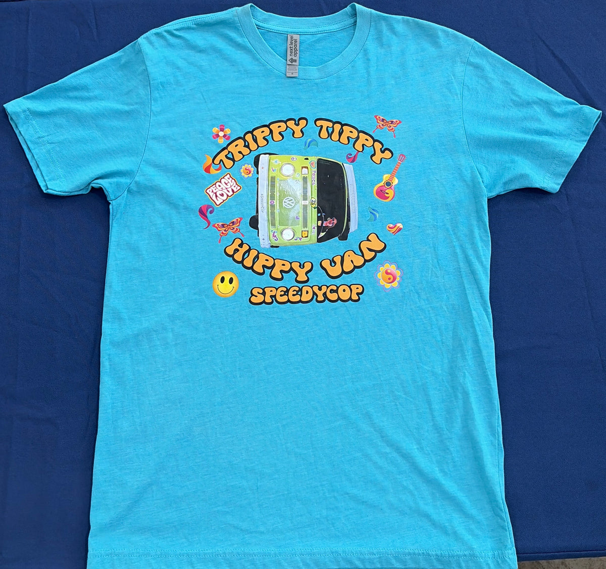 Trippy Tippy Hippy Van - Unisex T-shirt