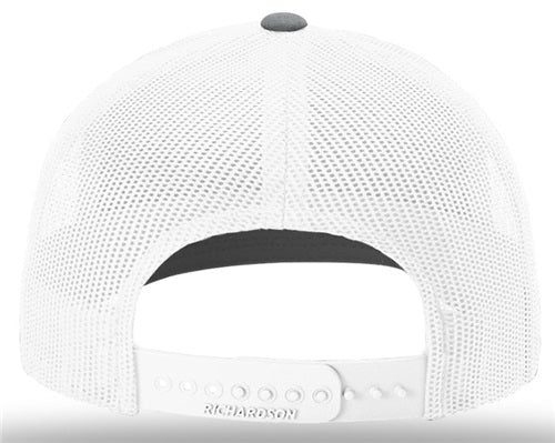 Speedcop Trucker Cap - Gray w/white mesh